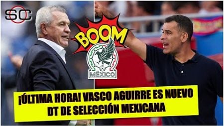 ¡OFICIAL! El VASCO JAVIER AGUIRRE nuevo técnico de México. RAFA MÁRQUEZ lo acompañará | SportsCenter
