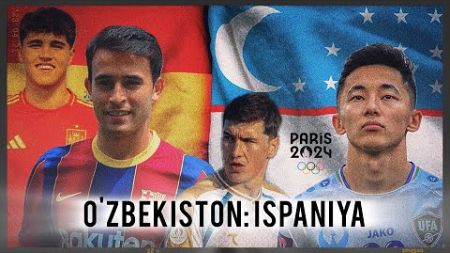 O&#39;zbekiston: Ispaniya Parij 2024 Ispaniyada kimlar bor #futbol #uzbekistan #paris2024