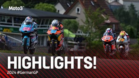 Moto3™ Race Highlights 💨 | 2024 #GermanGP