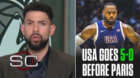 ESPN SC | Austin Rivers gets brutally honest about LeBron &amp; Team USA after their 5 exhibition games
