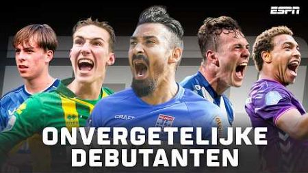 20 ONVERGETELIJKE DEBUUTWEDSTRIJDEN in de Eredivisie 🔥