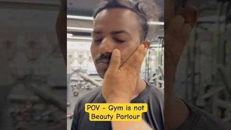 Sorry, the gym isn’t a beauty salon where you can walk out with a new body in an hour #comedy #viral