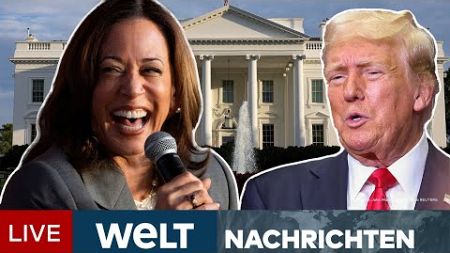 KAMPF UMS WEISSE HAUS: Kamala Harris stresst Trump - Extrem schmutziger Wahlkampf droht | STREAM