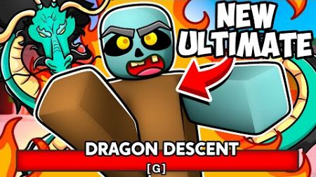Summoning a DRAGON ULTIMATE MODE in Roblox The Strongest Battlegrounds