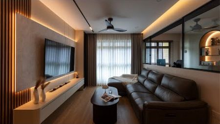Transformation of a HDB 5 Room | Interior Design Singapore | U-Home Interior Design