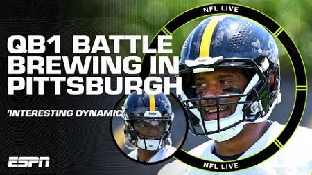 STEELERS&#39; CAMP BEGINS ♨️ How Pittsburgh should handle Wilson-Fields QB1 dynamic | NFL Live