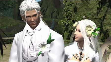 Xeni &amp; Xarus Küstengold Hochzeit (Final Fantasy XIV)