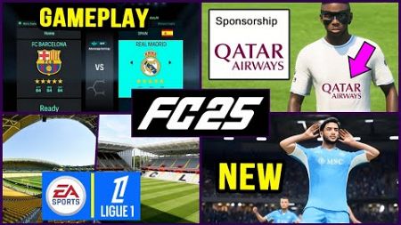 EA FC 25 - NEW Official Gameplay Match, Career Mode, Licenses &amp; Stadiums ✅