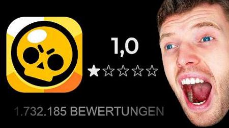 CHEATEN in BRAWL STARS?! 😨 (1 Sterne Bewertungen)