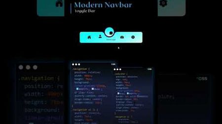 modern Navbar loggle bar #coding #webdesign #html #javascript #htmlcss #webdevelopment #programming