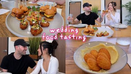we&#39;re FINALLY going food tasting for our wedding!! + Miki sleeps over &amp; more wedding planning