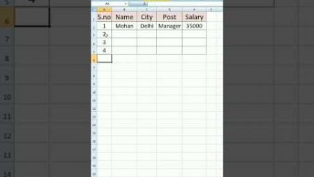 Automatic Border in Excel 😎||Advance Excel 💯||#excel #shorts #exceltips #computer #education #tricks