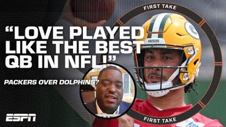 TUA or JORDAN LOVE? 🤔 Damien Woody: &#39;GIMME THE GREEN BAY PACKERS!&#39; | First Take