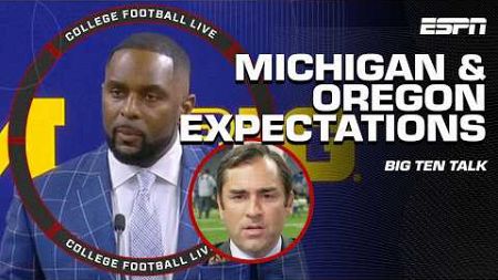 Who will replace J.J. McCarthy at QB for Michigan? 👀 + Oregon CFP bound? 😳 | College Football Live