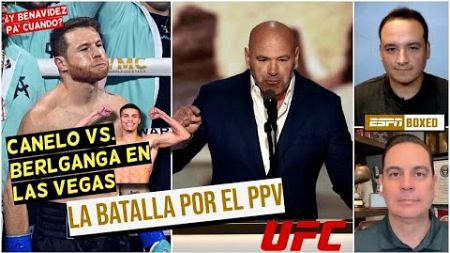 El Canelo ÁLVAREZ no peleará contra Edgar BERLANGA en LAS VEGAS, SINÓ CONTRA LA UFC | ESPN Boxeo