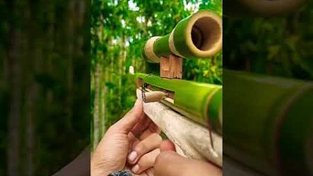 hydraulic system bamboo craft #art #diy