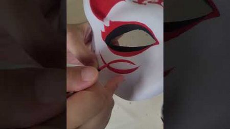 Handmade mask #diy #mask #toy #Handwork #art #draw #japan #osaka #korea #really
