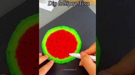 Diy lollipop Tisu #viralvideo #diy #craft #handmade #diyideas #diyhomedecor #diycrafts
