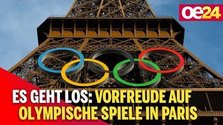 Es geht los: Vorfreude auf Olympische Spiele in Paris