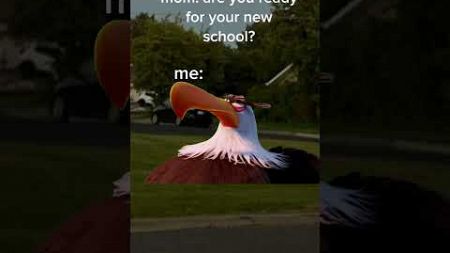 no im not ready for sschool😭😭 #school #memesvideo #meme #trend #angrybird #videiediting #capcutedit