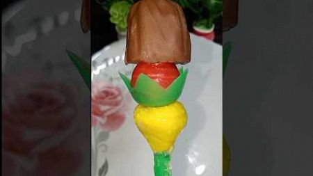 Centerfruit Tennis Ball With Chocolate Popsicle 🍡#shorts #shortsviral #viral