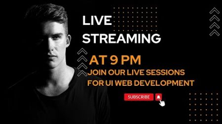 Live UI Full Stack Web Development | Learn &amp; Code with Azad | 9 PM Daily