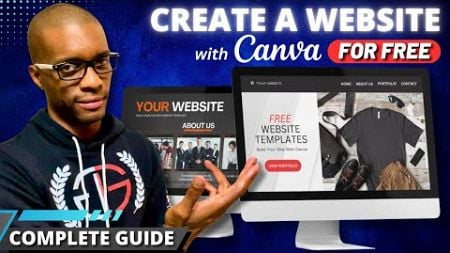 Canva Website Design | Make A Website For FREE (Complete Guide)