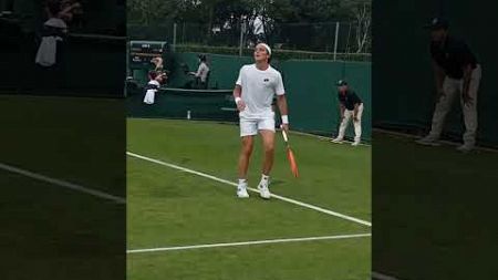 Mattia Bellucci Getting Frustrated Mid Point! #atp #tennis