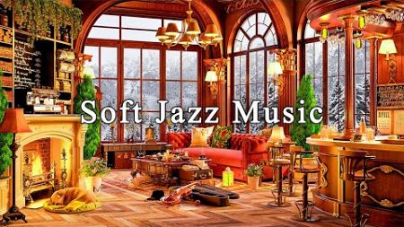 Cozy Coffee Shop Ambience &amp; Soft Jazz Instrumental Music ☕ Relaxing Jazz Music for Working, Studying
