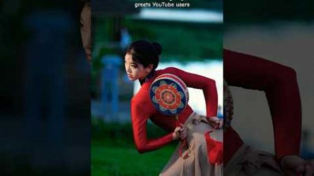 舞蹈生仲尕姐向YouTube網友們問好Dancer Zhong Gajie greets YouTube users