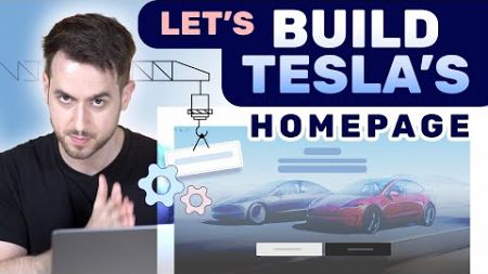 Build With Me: Let&#39;s Design Tesla&#39;s Homepage on WordPress