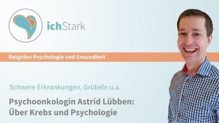Schwere Erkrankungen und Psychologie: Psychoonkologin Astrid Lübben. Flg. 83.