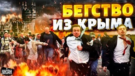 Началось! Россияне бегут из Крыма. В армии РФ переполох: впереди решающий удар