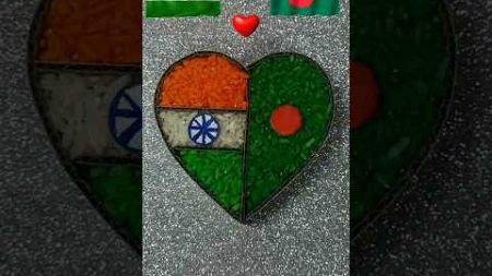 india🇮🇳 Bangladesh🇧🇩 flag craft | republic day independence day ✨🇮🇳 #shorts #art #viral #trending