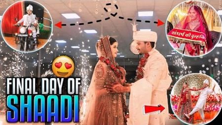 Our wedding Day 💕 Sangharsh &amp; Riya | @FaujicjGaming1 Final Day of Weddings - Fauji Cj Gaming