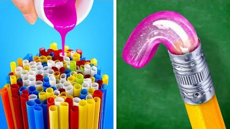 HOW TO SNEAK SNACKS 🍩🏫 Epic School Hacks &amp; Crafts