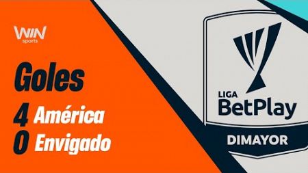 América vs. Envigado (goles) | Liga BetPlay Dimayor 2024- 2 | Fecha 7