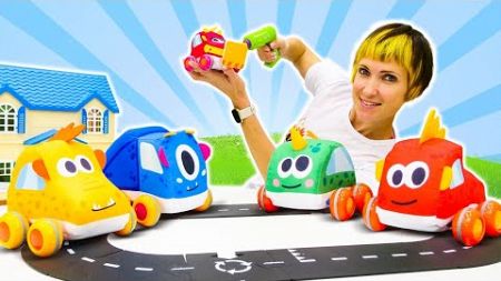 Машинки Мокас - Игры для детей 🔴Весёлая школа Капуки Кануки