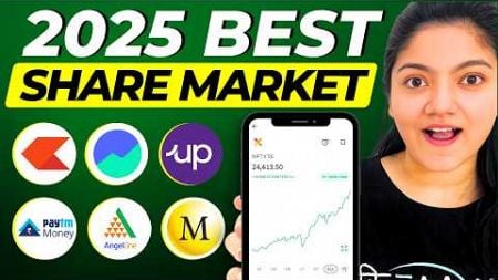 Best App For Share Market India 2024-24 | Best Trading App 2024-25