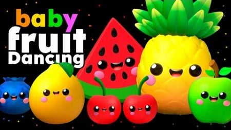DANCING FRUIT BABY - Sensory Video - Live Stream!