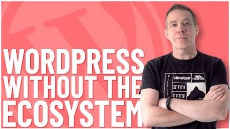No Eco-System = No WordPress?