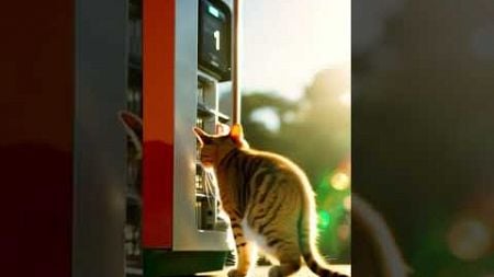 AI猫🐈販売機を探る @amada-870 ​⁠​⁠ ​⁠​⁠​⁠​​⁠​⁠ #cat #aimovie #ai #猫 #ねこ #ねこ動画 #猫動画