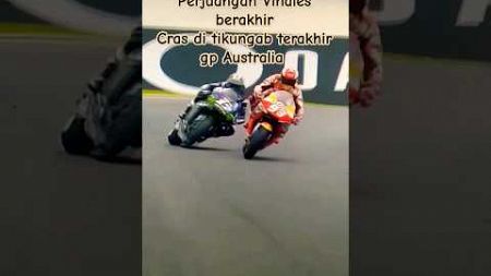 GP Australia, mm vs vinales crasher #gpaustralia #motogp
