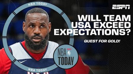 QUEST FOR GOLD! Will Team USA live up to expectations at the Paris Olympics? | NBA Today