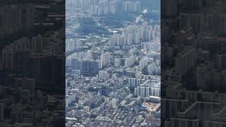 Seoul umgebung aus 495 m.Lotte World Tower.Echtes höhengefühl für mich.....