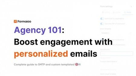 Agency 101: Master SMTP setup &amp; conditional emails to engage every lead uniquely