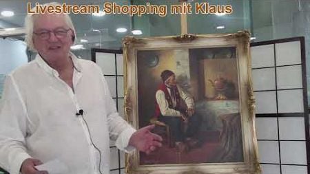 Livestream Shopping mit Klaus: Kunst meets Banausen &quot;Friedrich Schmitz-Kaiser&quot;