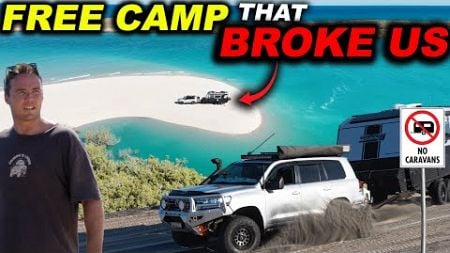 RISKING IT ALL to make it to a Beach Camp Broome 4x4 &amp; offroad Caravan / Barred Creek