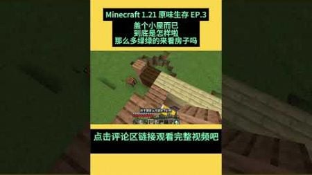 Minecraft 1.21 原味生存 #minecraft #搞笑 #我的世界 #遊戲 #娱乐 #游戏日常