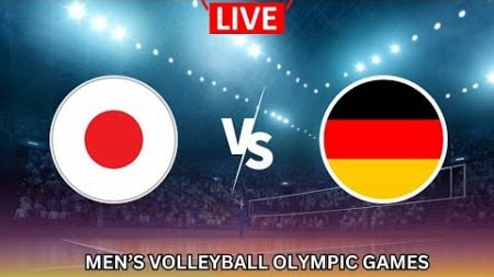 LIVE🔴: JAPAN vs GERMANY | Volleyball | Olympic Games Match
